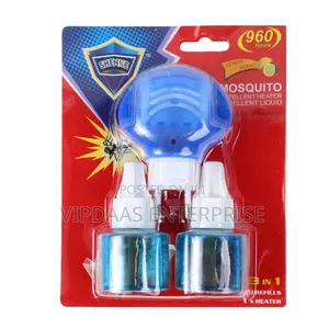 Electric Mosquito Repellent 2-in-1 Refill & Machine