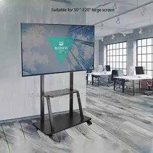 Movable TV Stand for 32"-100" Screens