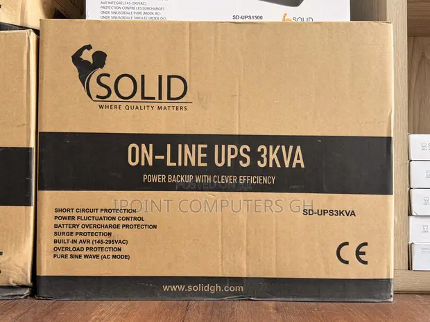 Solid 3KVA Online UPS - 1