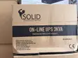 Solid 3KVA Online UPS - 2