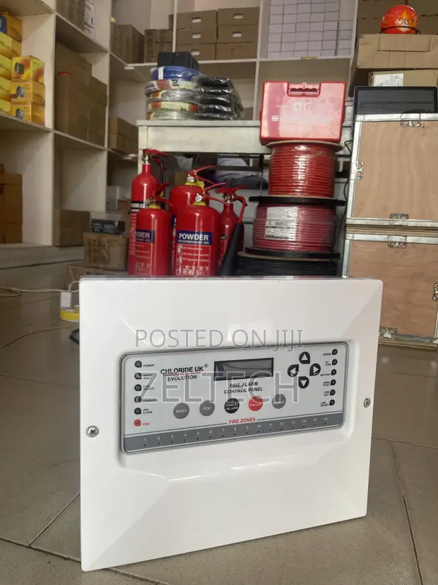 Chloride UK 16 Zone Fire Alarm Panel - 1