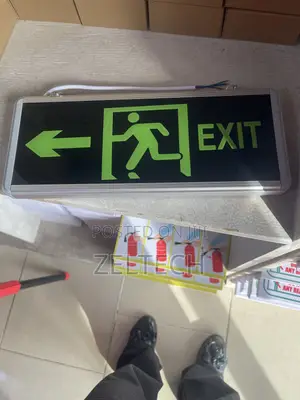 Fluorescent Emergency Exit Light