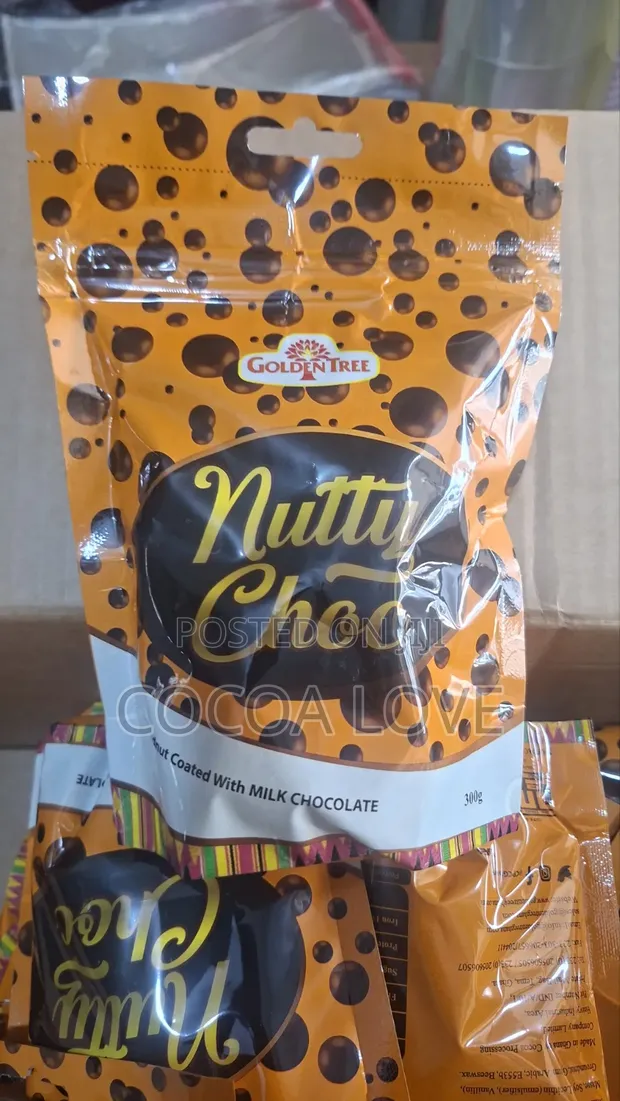 Nutty Chocolate Groundnuts Coated with Milk Chocolate - 1