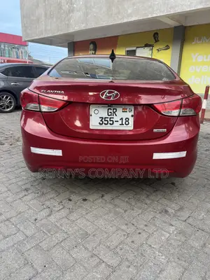 2013 Hyundai Elantra Limited Sedan - Red