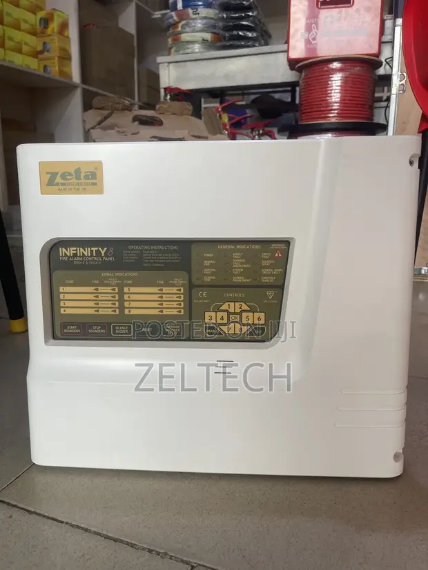 Zeta UK 1 Zone Fire Alarm Panel - 1