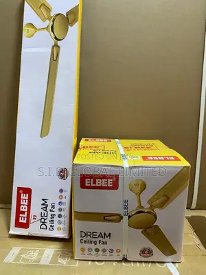 Elbee Dream Ceiling Fan Ivory Double Ball Bearing
