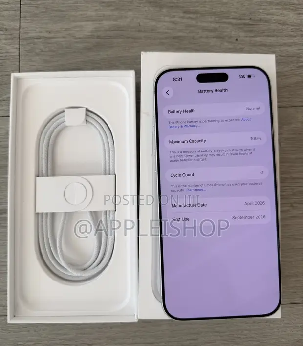 Apple iPhone 17 Pro Max 512GB Silver - 1