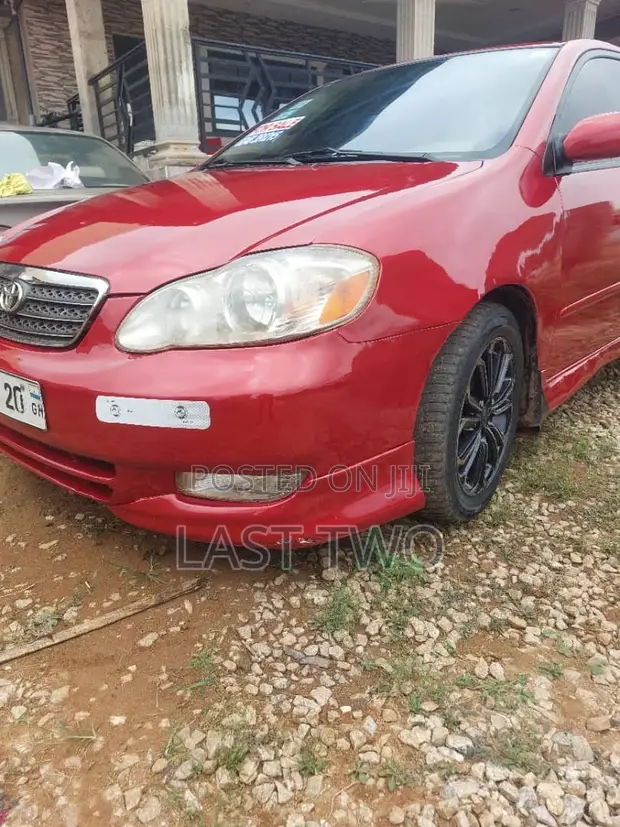 Toyota Corolla S 2006 Red - 1