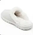 White Cozy Fur Slippers - Unisex - Sizes 40-45 - 1