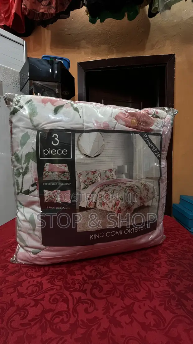 Brand New 3 Piece King Comforter Set - 1