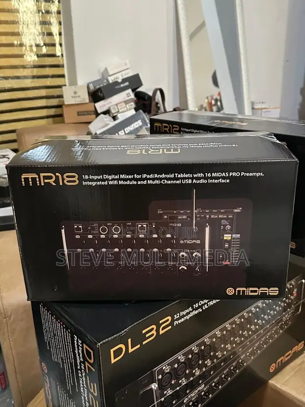 Midas MR18 Digital Stage Box Mixer - 1