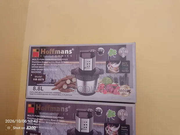 Hoffman Fufu & Multifunction Grinder - Brand New - 1