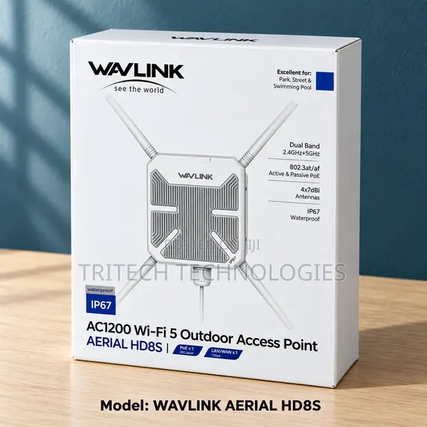Wavlink WL-WN588HA2 AC1200 Outdoor Access Point - 1