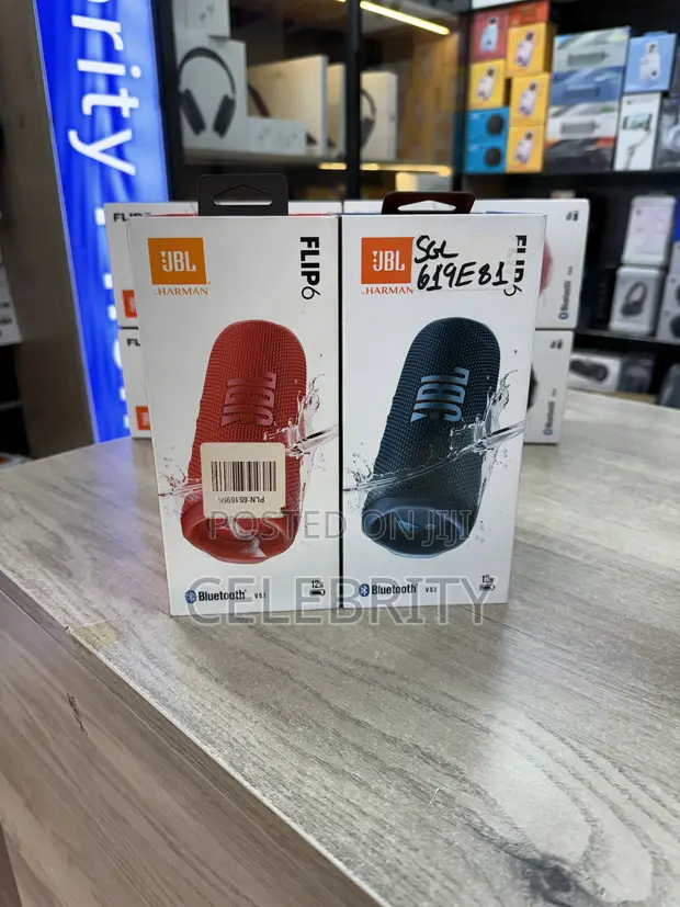 JBL Flip 6 & 7 Speakers - Brand New - 1