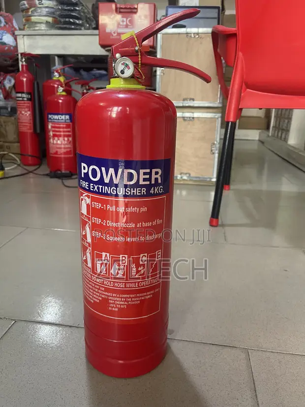 4kg Powder Dry Fire Extinguisher - 1