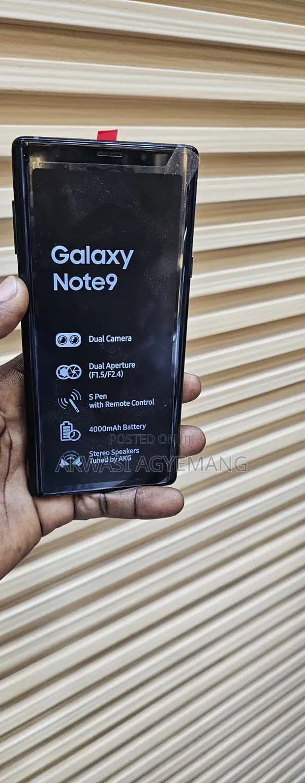 New Samsung Galaxy Note 9 128GB Black - 1