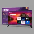 JVC 40-Inch Full HD LED Smart TV (Roku) - 3