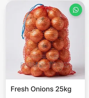 Fresh Onions - 25kg Bag