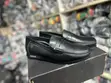 Clarks Leather Loafers - Black - 1