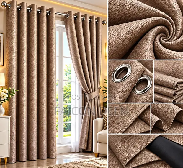 Heavy-Duty Total Blackout Curtains - Brand New - 1