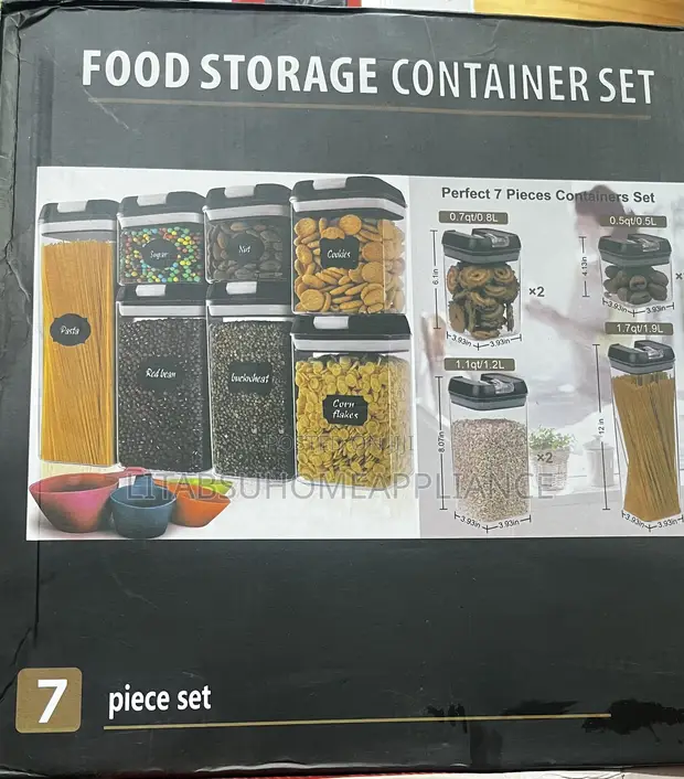 7-Piece Food Storage Container Set - 1