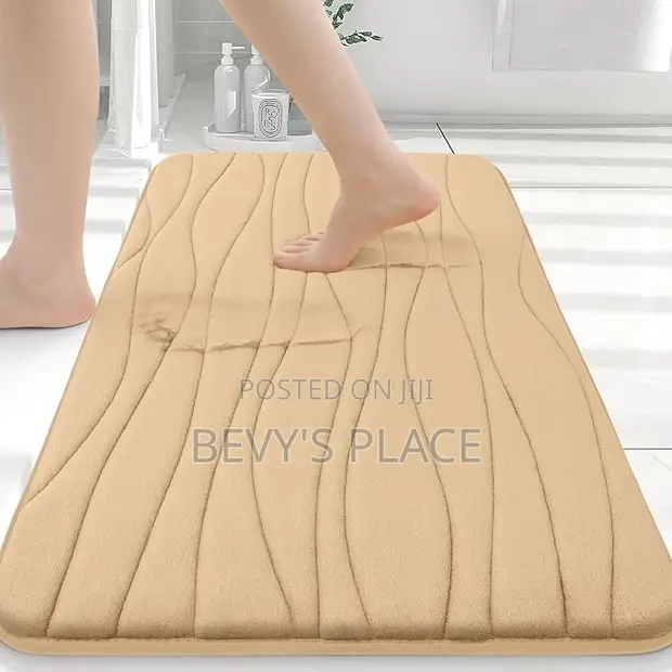 Buganda Memory Foam Bath Mat 17x47 Inch - 1