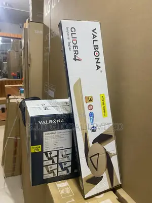 Valbona Glider 4 Ceiling Fan - Hybrid Black