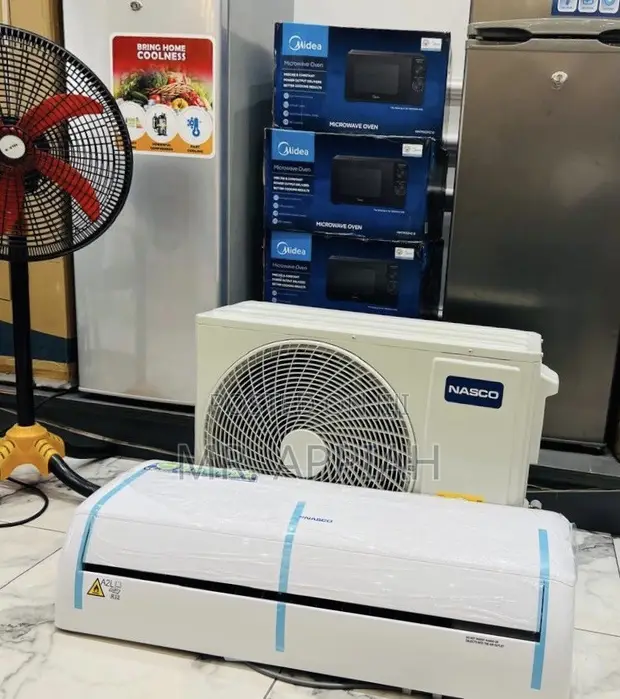 Sleek Nasco 2.5hp Non-Inverter Air Conditioner (White) - 1