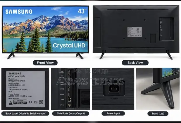 Samsung Crystal UHD 4K TV (43-inch) - 1