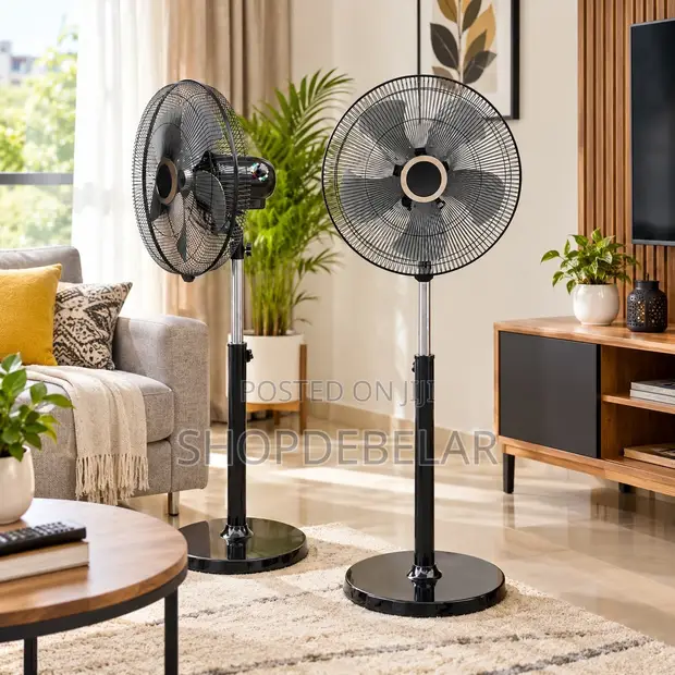 Golden Diamond 5-Blade Heavy Duty Standing Fan - 1