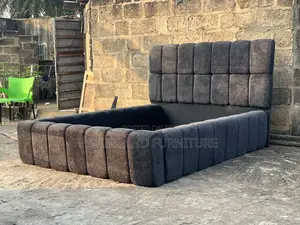 Royal Comfort Double Bed Frame - Deep Gray