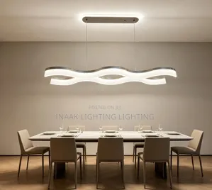 Double Layer Wavy Pendant Light - Modern Chandelier
