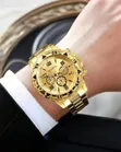 5pcs Men's Quartz Watch Set - Geneva - 3