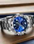 5pcs Men's Quartz Watch Set - Geneva - 5