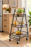 3-Tier Multipurpose Kitchen Trolley - 2