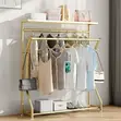 Gold Plated Clothes Rack/Hanger - 2