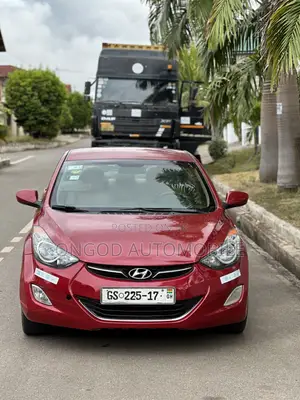 Hyundai Elantra GLS Automatic 2012 Red