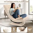 360 Swivel Chair with Headrest - 1