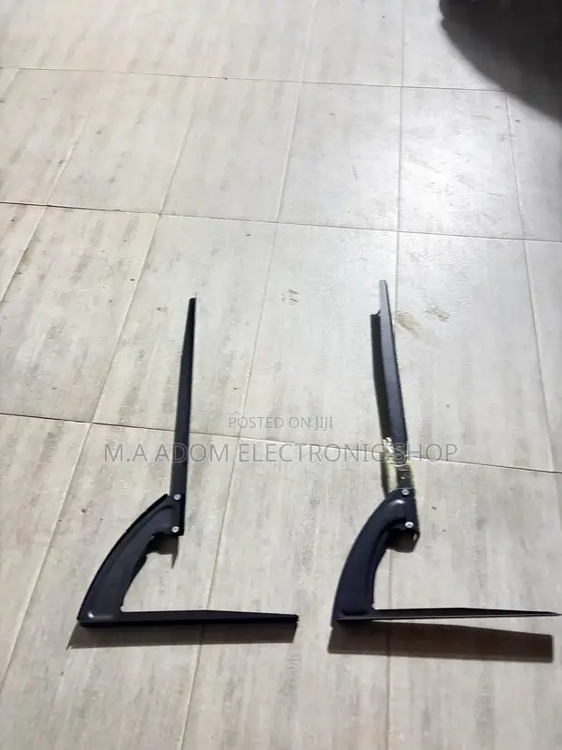 Anti-Rust Metallic TV Leg Stand (32"-75") - 1