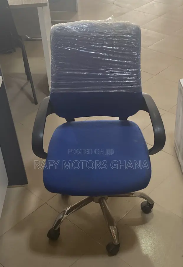Blue Office Adjustable Chair - 1