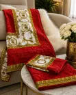 3-in-1 Set Versace Embroidered Towels - 3