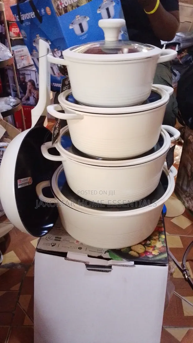 9pcs UCC Life Granite Cookware Set - 1