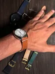 Handmade Leather Watch Straps - Sizes 20, 22, 24 - 3