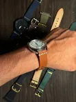Handmade Leather Watch Straps - Sizes 20, 22, 24 - 5