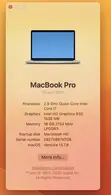 Apple MacBook Pro 2017 15" 16GB RAM, 512GB SSD - 1