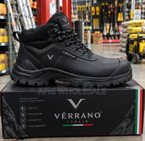 Industrial Safety Boots Steel Toe Construction Work Footwear