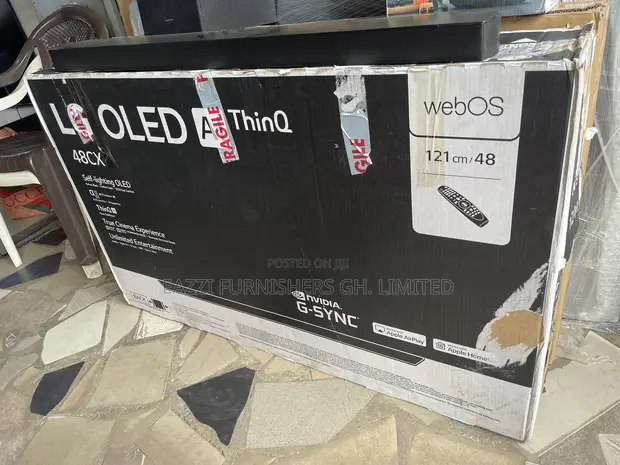 LG 48-Inch OLED CX Series 4K Smart TV (Open Box) - 1