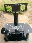 Royal Comfort Glass TV Stand - 1