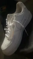 Used White Nike Low-Top Sneakers - Size 41 - 2