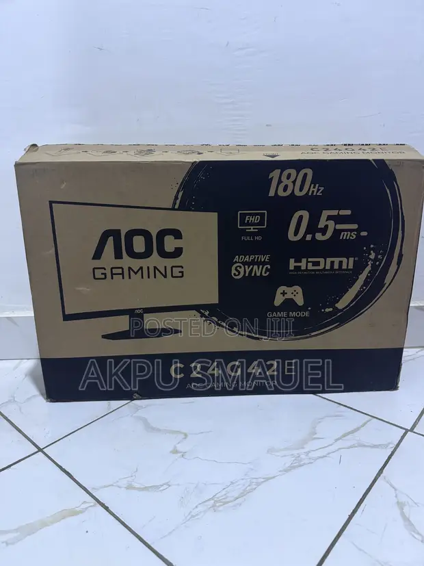 AOC C24G42E 24" 180Hz Gaming Monitor - 1